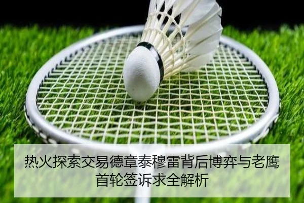 热火探索交易德章泰穆雷背后博弈与老鹰首轮签诉求全解析